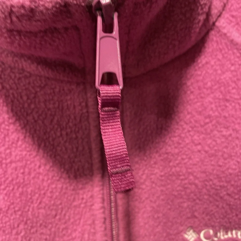 Columbia Jacket Womens Large Full Zip Fleece Sweater Camp‎ Ladies